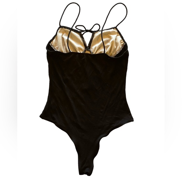 SHEIN Black Lace Bodysuit Size S in Good Condition. - Picture 4 of 8